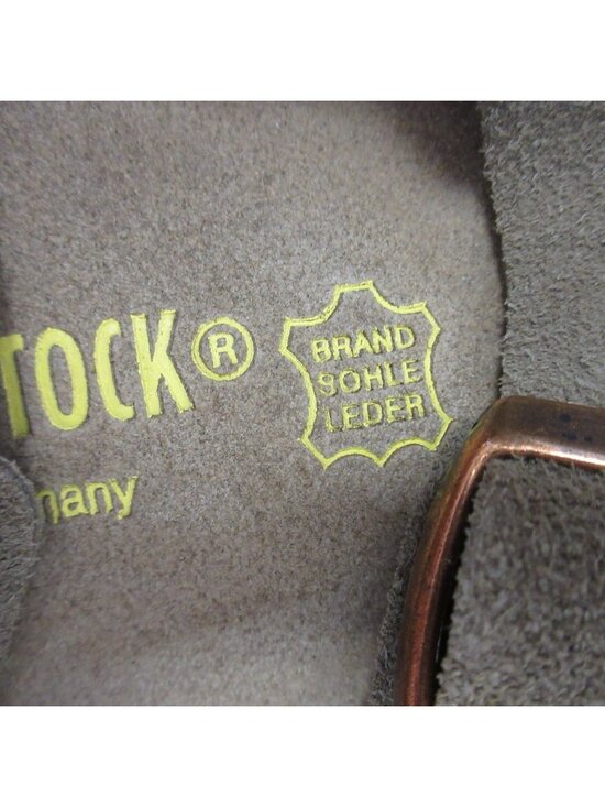 Brand New! Birkenstock Men\'s Two-Buckle Suede Sandals in Olive Brown Size 11 main image 14